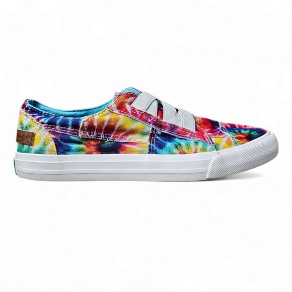 Blowfish Malibu's Marlo Tie Dye Multi Slip On Canvas Sneaker Shoe - Picture 1 of 9
